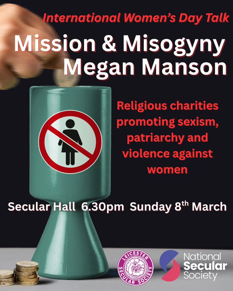 Leicester Secular Society tweet media