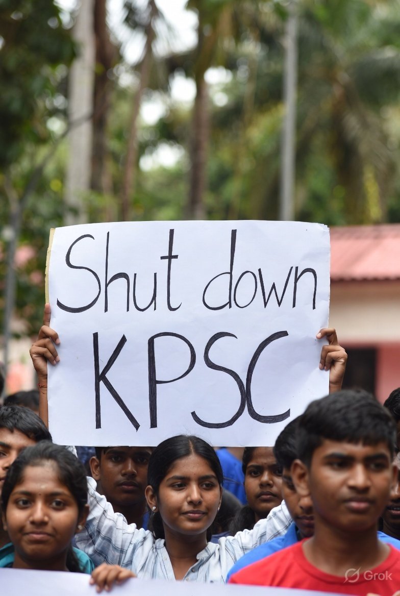 ITSCK47's tweet photo. ಬನ್ನಿ ಎಲ್ಲರೂ ಹೇಳೋಣ 

"KPSC ಮುಚ್ಚಿಸಿ - Shut Down KPSC" https://t.co/E6S6udTGS6