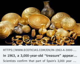 Wacky Wednesday...
In 1963, a 3,000-year-old “treasure” appeared in Spain: we now know that it contains material that is not from our world

ecoticias.com/en/in-1963-a-3…

Let us help find the best coverage for YOU! Call today! (813)708-0001 mystrongtower.com
#StrongTower #Church