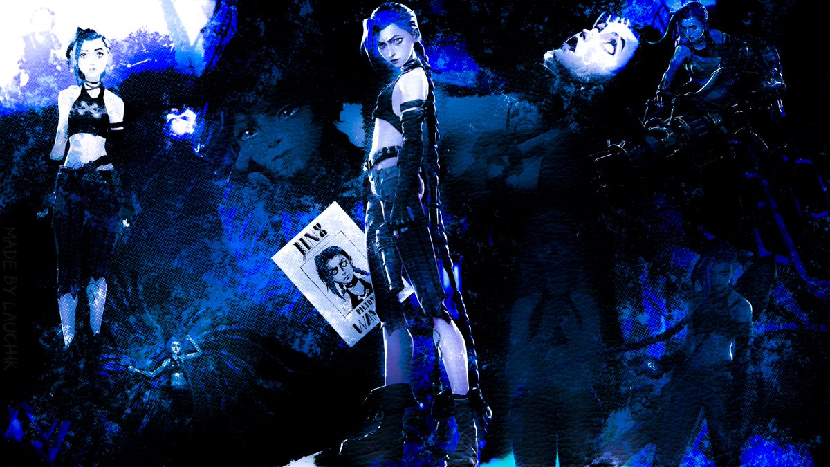 lauch1k's tweet photo. jinx arcane #GraphicDesign #arcane #Jinx #poster https://t.co/giC9fmDcGn