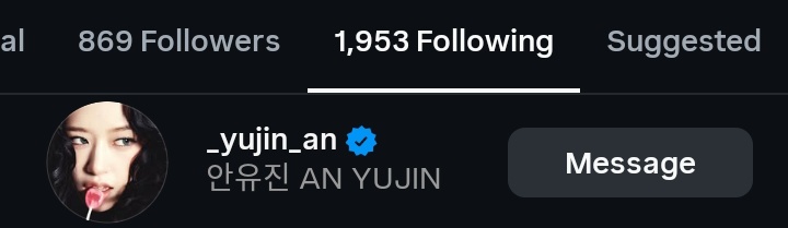 Louis Vuitton Kr PR is following Yujin 🤏