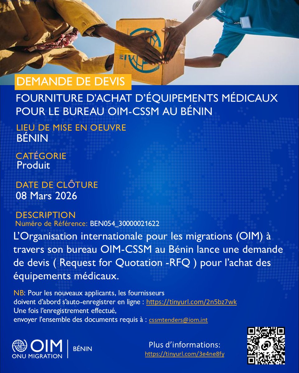 OIM Bénin tweet media