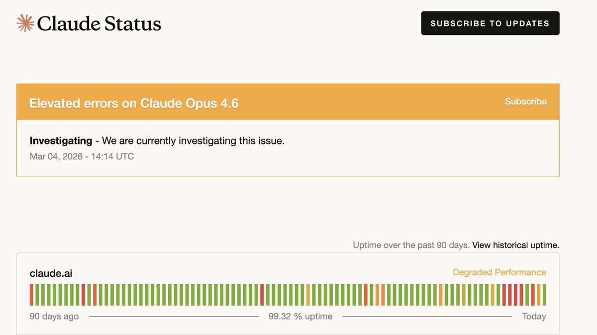 Claude has been down every day for the last week. Wtf is going on?