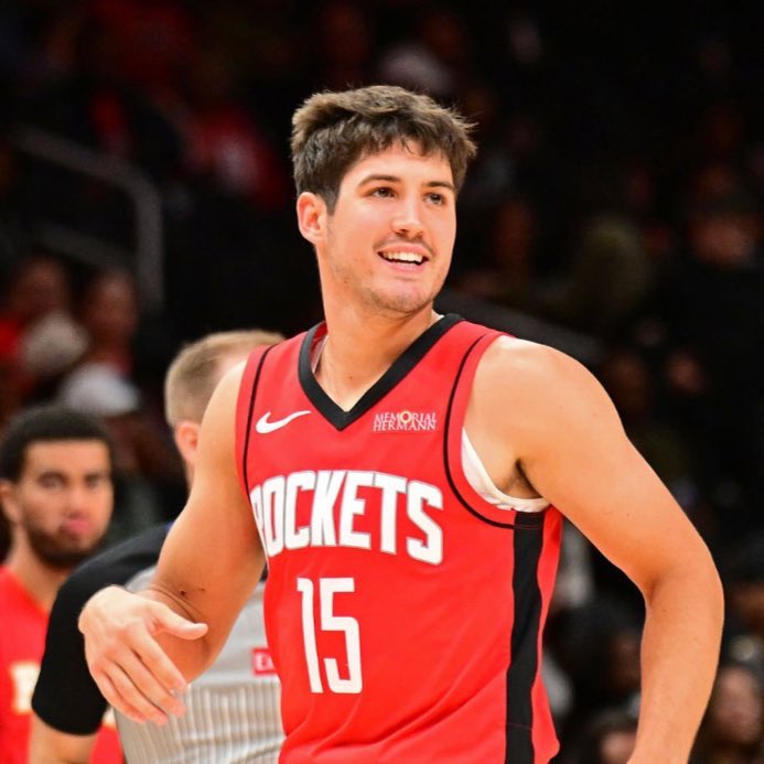 BradeauxNBA's tweet photo. Reed Sheppard in his 9 starts this year:

16.0 PTS
4.2 REB
4.9 AST
2.4 STL
0.9 BLK

The Rockets have won his minutes by an average of 8.7 points per game when he starts. https://t.co/wJrD2opuSW