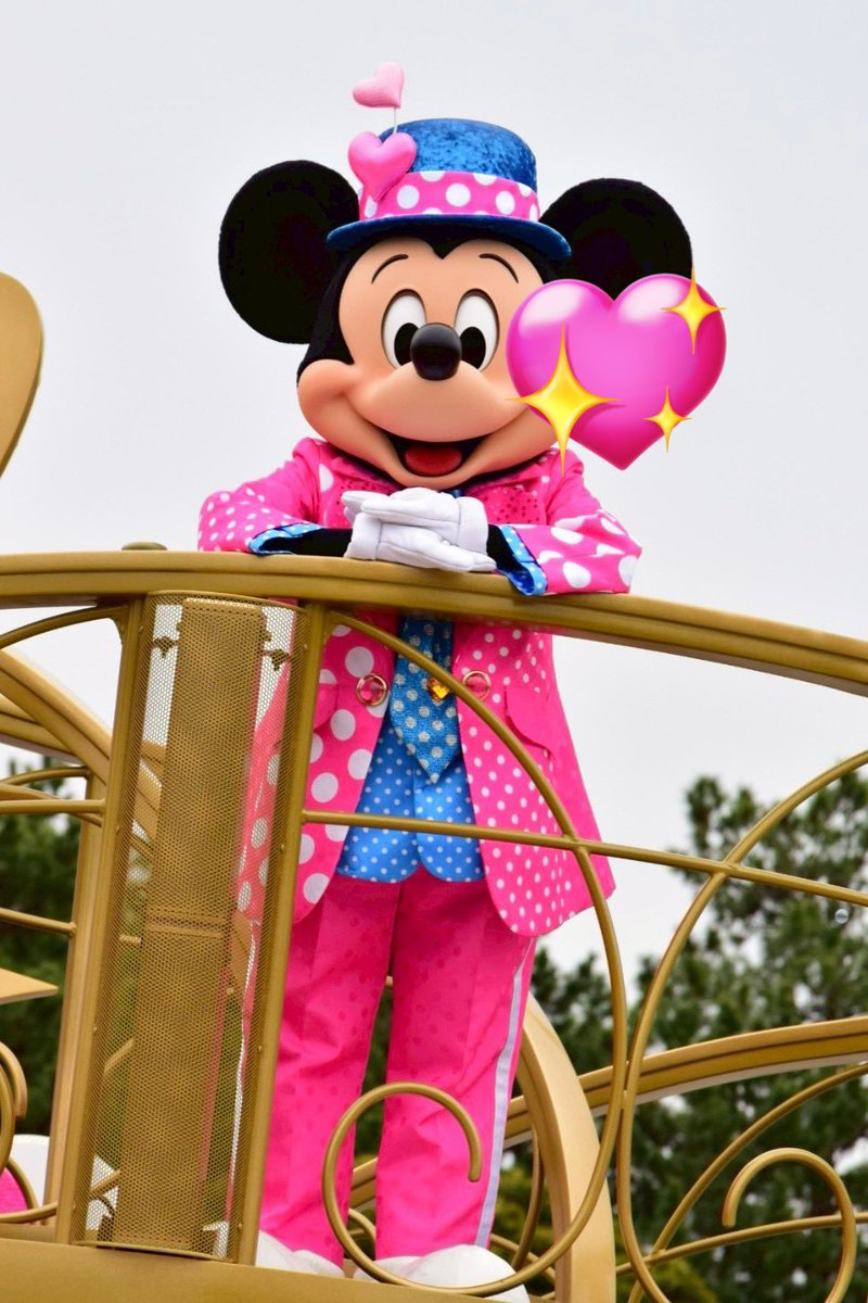 さすがスターで1番のミニーヲタク！！ せわしなく走り回りミニーに愛を