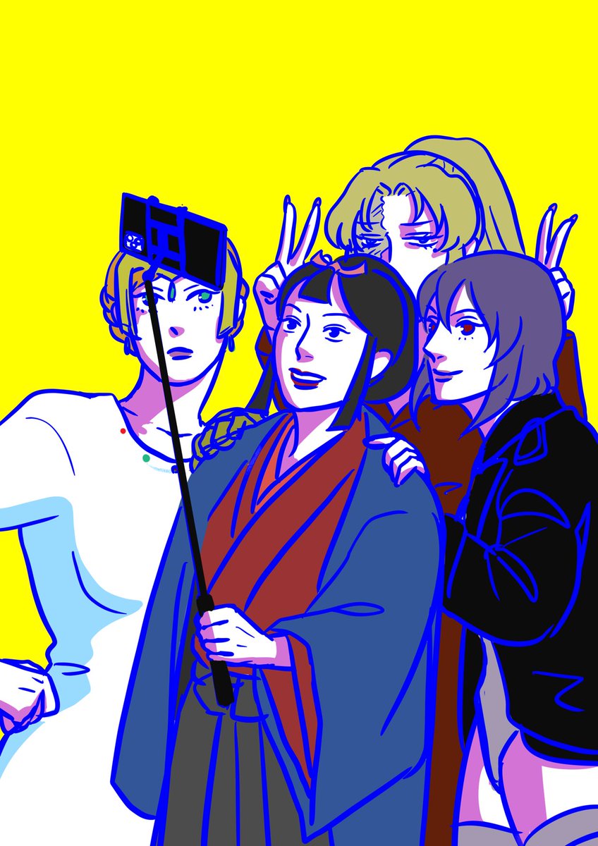 4年前のラクガキ(好みの女性)