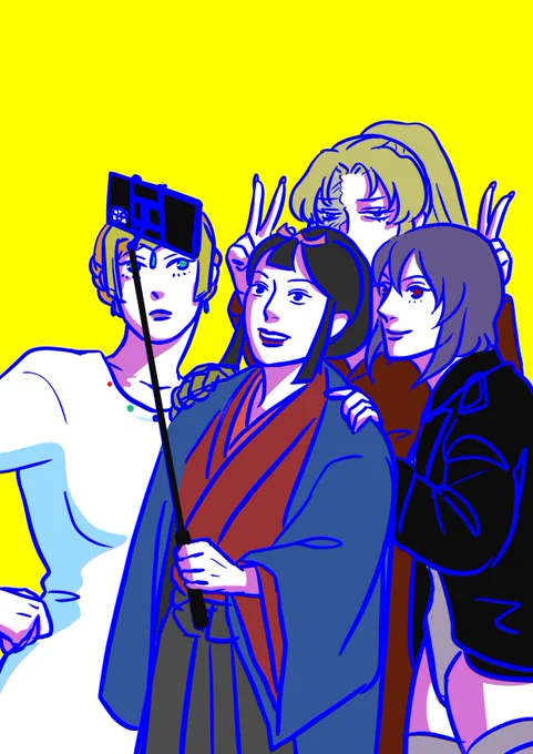 4年前のラクガキ(好みの女性)