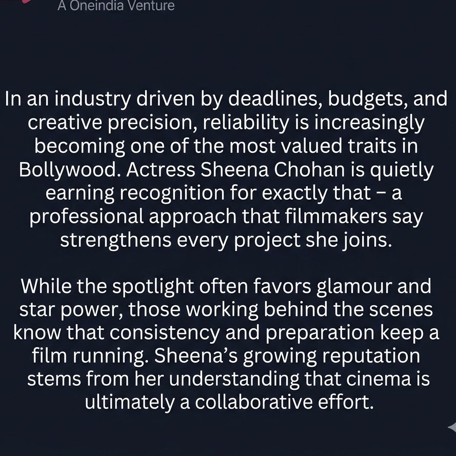 Sheena Chohan tweet media