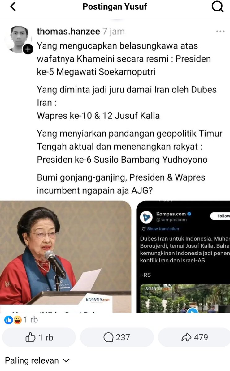 armyoga10's tweet photo. @Gerindra tertampar fakta https://t.co/nSXzXyEoFl
