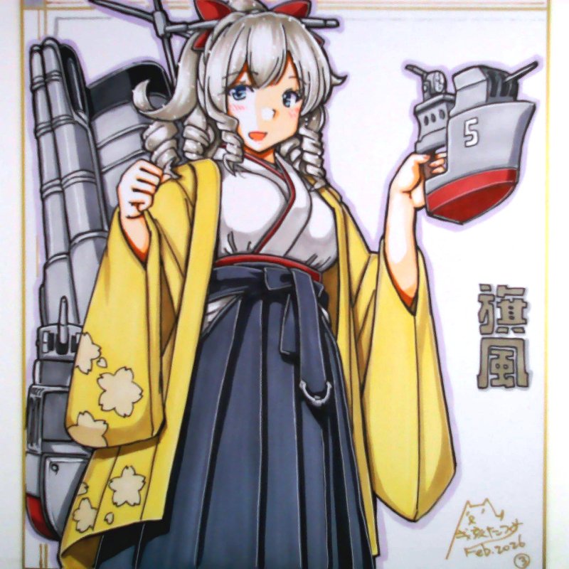 2026/03/04
今夜BOOTHに出品する色紙
23:30頃 