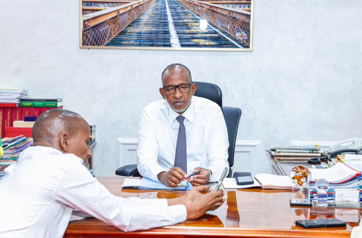 Hon. Aden Duale, EGH tweet media