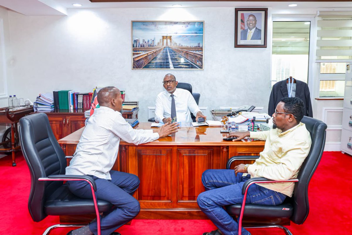 Hon. Aden Duale, EGH tweet media