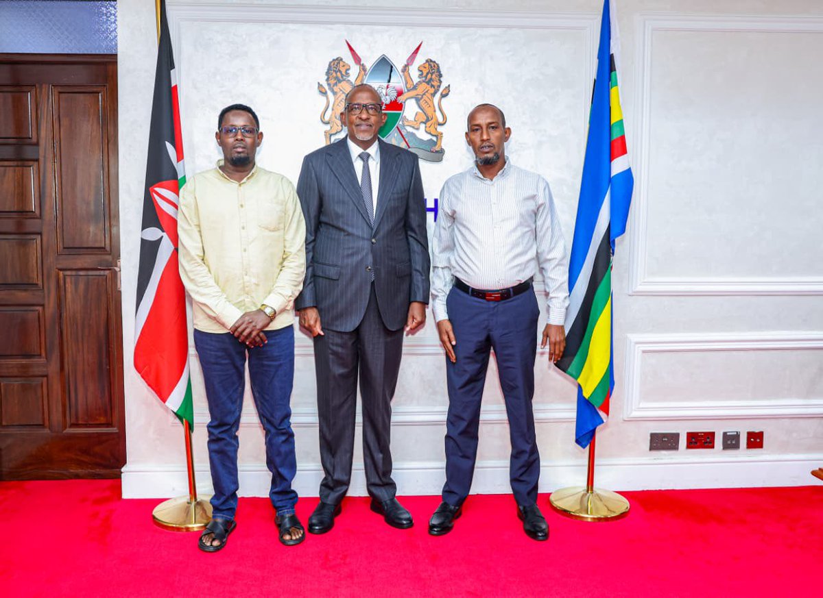 Hon. Aden Duale, EGH tweet media