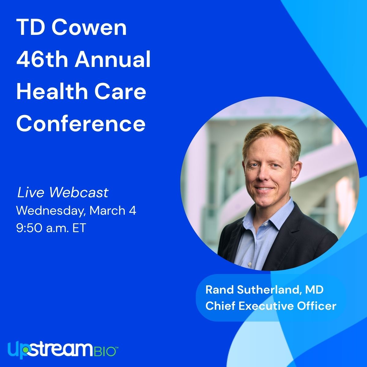 Upstream Bio tweet media