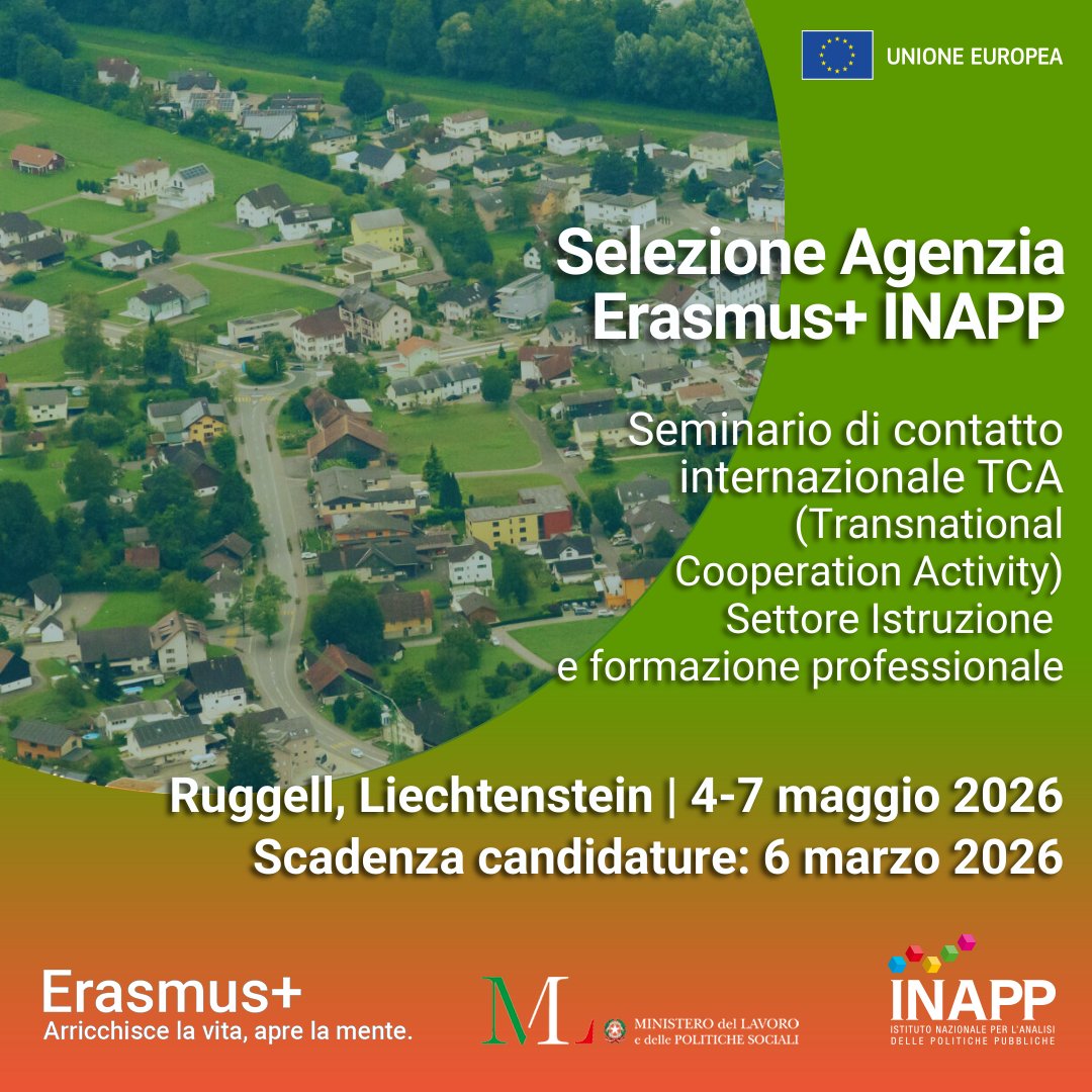 AgenziaErasmus+INAPP tweet media