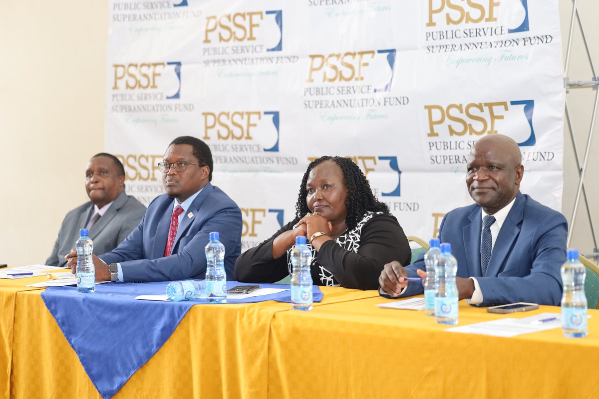 pssf_kenya's tweet photo. Day 1 of the PSSF HR Summit successfully kicked off with insightful discussions on digitization, system integrations, and enhancing accessibility through the Member Portal and Pension App.

The summit was officially opened by @DrAiyabeiJonah, CEO of PSSF, who reaffirmed the Fund’s commitment to innovation and service excellence, noting:
“Digitization is not just about technology; it is about improving efficiency, strengthening accountability, and delivering a seamless experience to both employers and members.”

Also present were Agnes Mwenda, Vice Chair of the Fund, and David William Okoth Ochiel, Trustee and Chair of the HRM Committee. As a two-day engagement, the Summit brings together HR Directors and Payroll/Pensions Managers to deepen collaboration, streamline processes, and enhance transparency through digital transformation.