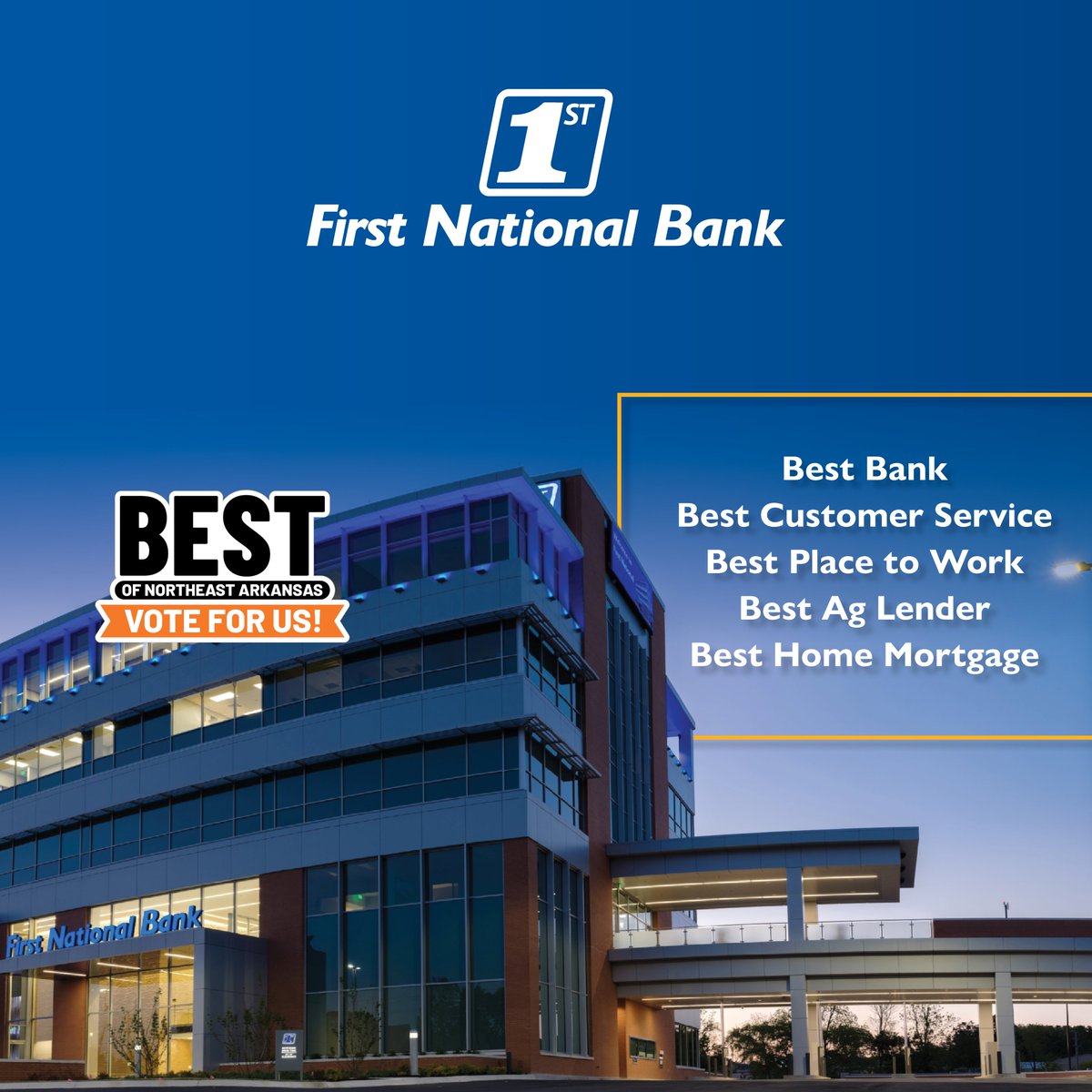 First National Bank tweet media