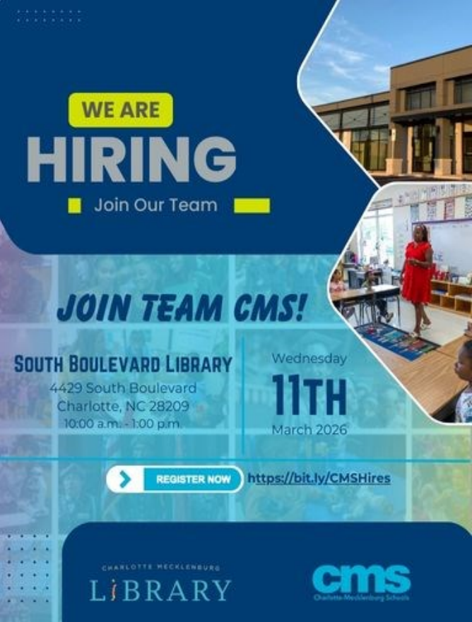 Charlotte Mecklenburg Library tweet media