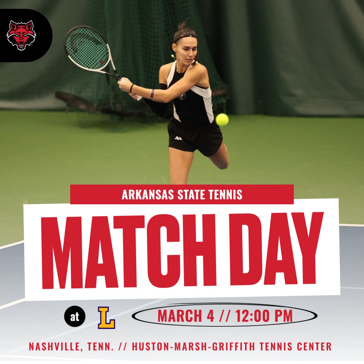 Arkansas State Red Wolves Tennis tweet media