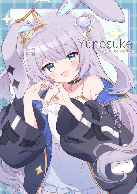 【お仕事】 Vsinger天ノ羽うゆ様のイラストを描かせて頂きました 有り難うございました! #うゆスケッチ