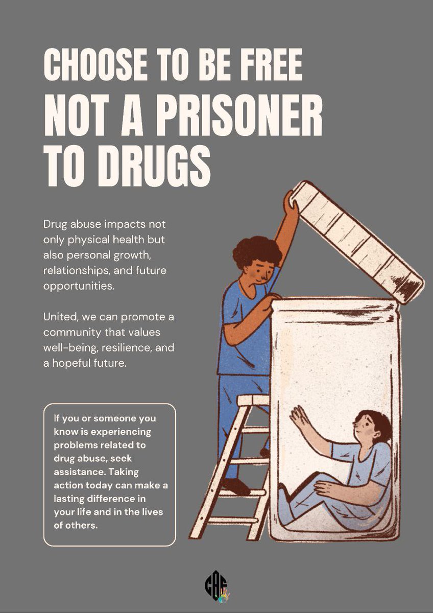 cbf_org's tweet photo. Addiction doesn’t discriminate. It doesn’t care about your status, your story, or your strength.

Substance abuse may numb the pain for a moment, but healing begins when we choose support over silence. You are more than your addiction. More than your past. More than the stigma. https://t.co/WFuDJJVBpI
