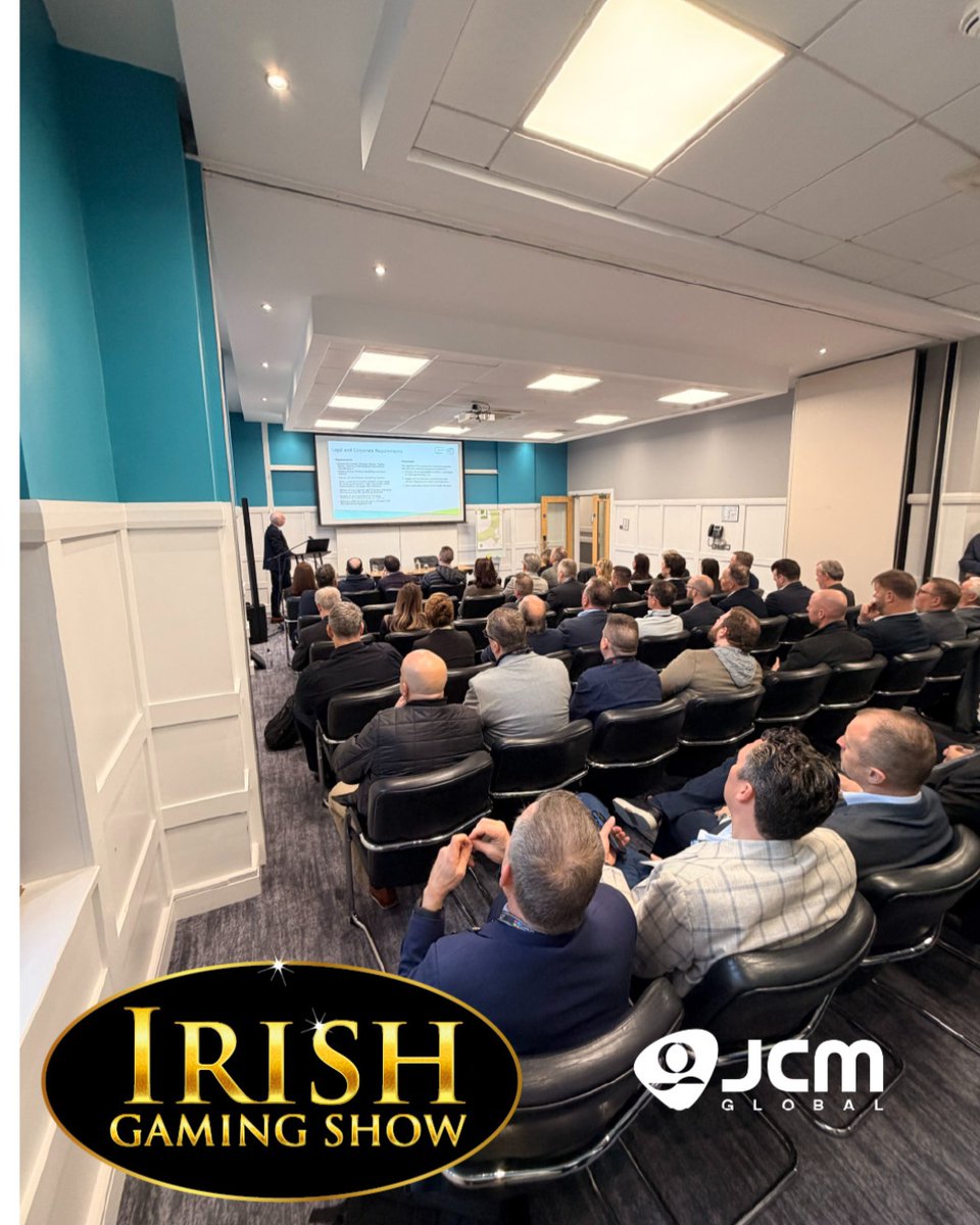 IrishGamingShow's tweet photo. Day 1 was a BIG hit! Our busiest show to date, including the packed conference track. The annual Joyce's raffle, food and drinks was much enjoyed!

Day 2 is underway, we look forward to seeing what comes! ✅

Social Media Sponsor @JCM Global 

#IrishGamingShow #IGS26 #JCMGlobal https://t.co/gLAldeLs81