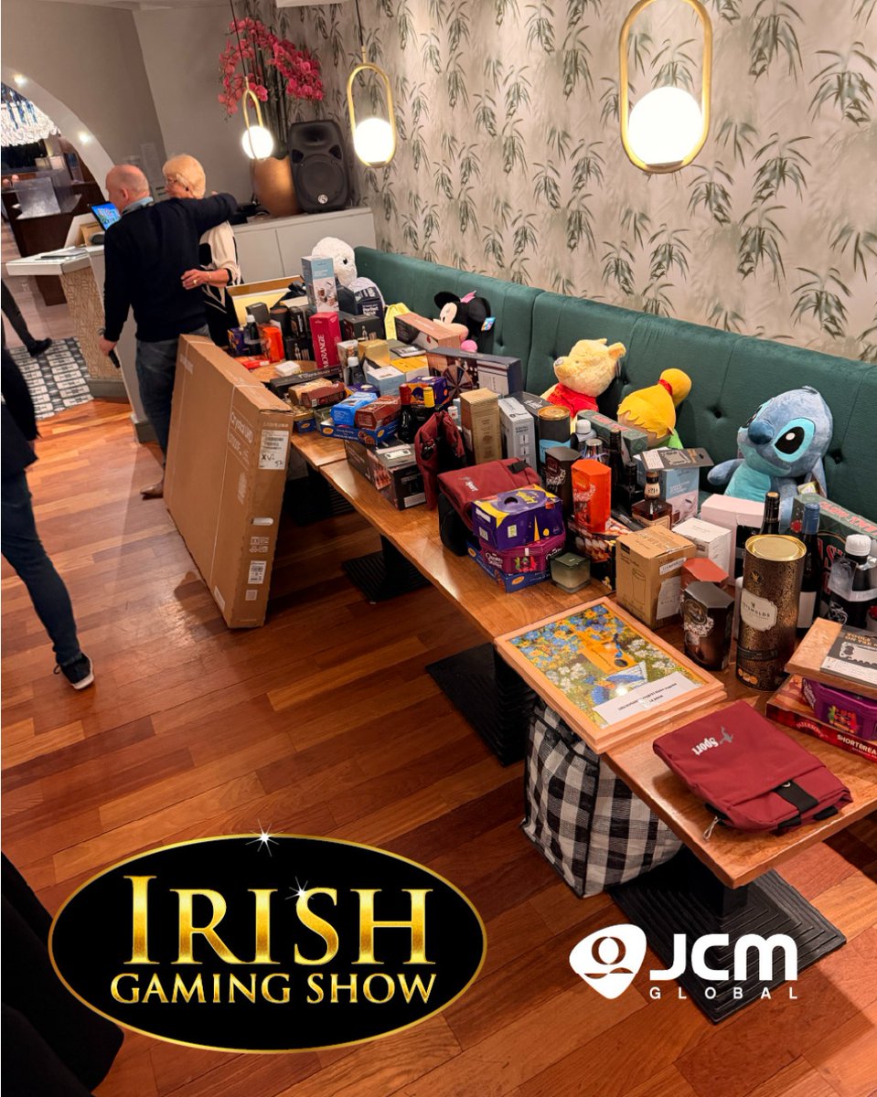 IrishGamingShow's tweet photo. Day 1 was a BIG hit! Our busiest show to date, including the packed conference track. The annual Joyce's raffle, food and drinks was much enjoyed!

Day 2 is underway, we look forward to seeing what comes! ✅

Social Media Sponsor @JCM Global 

#IrishGamingShow #IGS26 #JCMGlobal https://t.co/gLAldeLs81