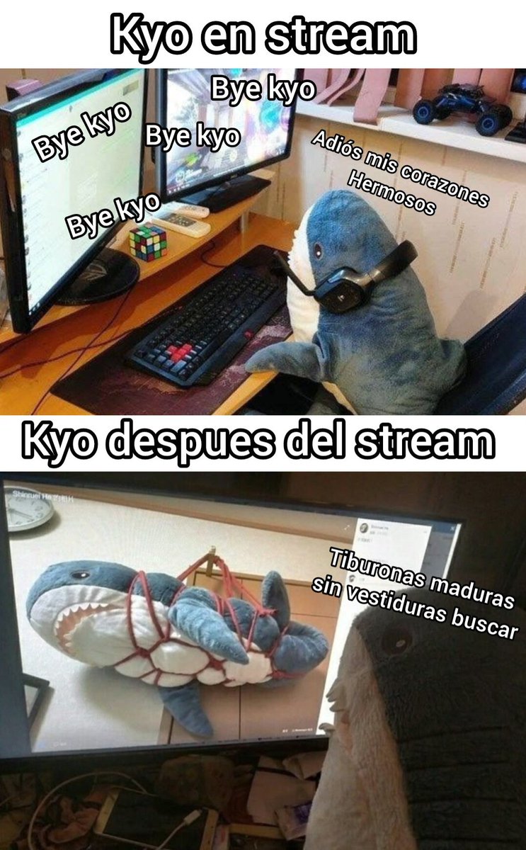 Una pajilla antes de dormir no kyo 🤨? <a href="/KyoSumiVT/">KyoSumi🦈</a> 
#Vtuber #Vtubers