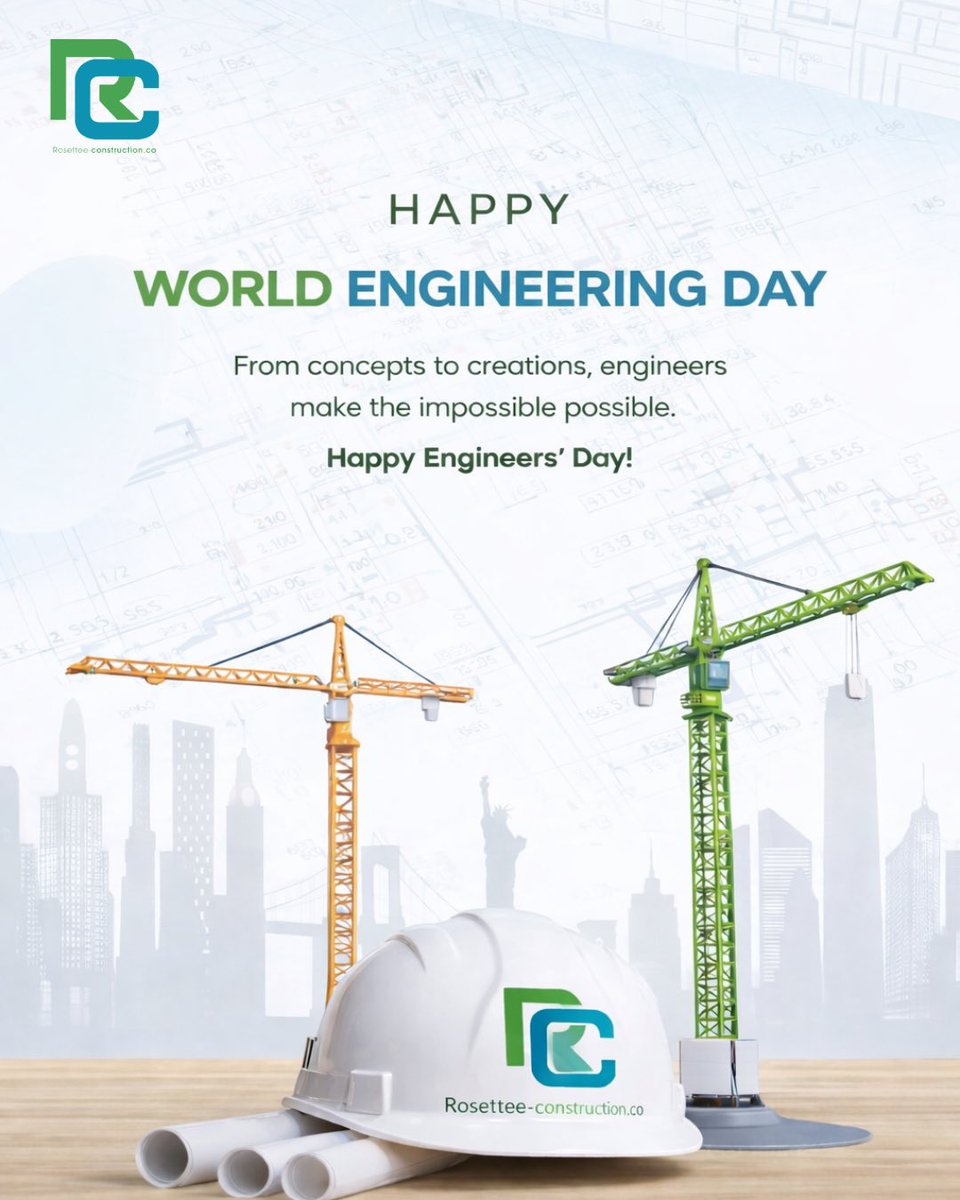 Today, we celebrate the engineers whose innovation, expertise, and dedication continue to shape the world around us. From concept to construction, engineering makes the impossible possible.

Happy World Engineering Day to the brilliant minds building the future.

#EngineeringDay