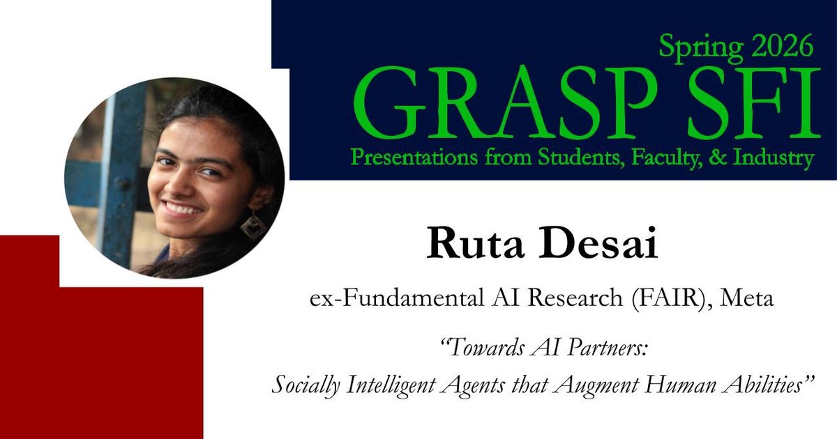 GRASP Laboratory tweet media