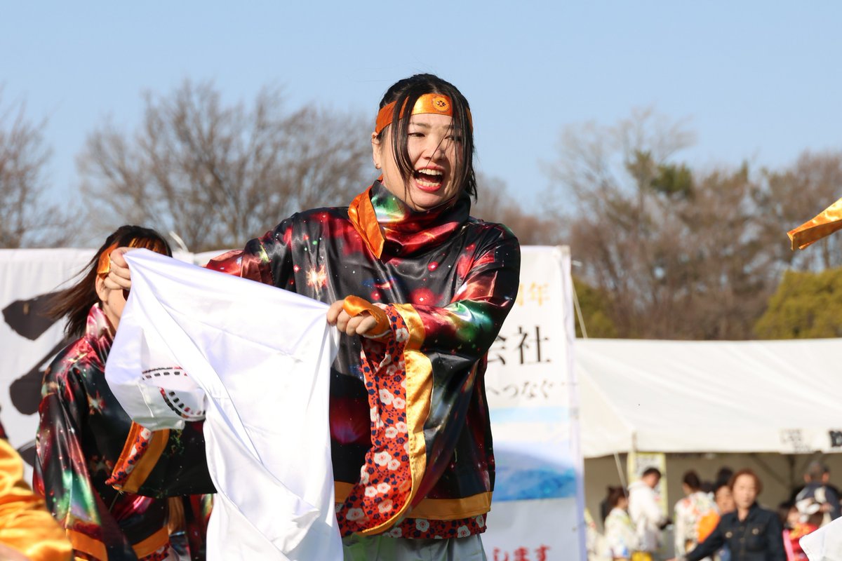 mk402003's tweet photo. 堺よさこいかえる祭り2026　⼤仙公園会場　ゑにし　さん　の写真です。（２／３）

#ゑにし
#堺よさこいかえる祭り2026
#かえる祭り
@yenishi_yosakoi https://t.co/iBlpXKXz4W