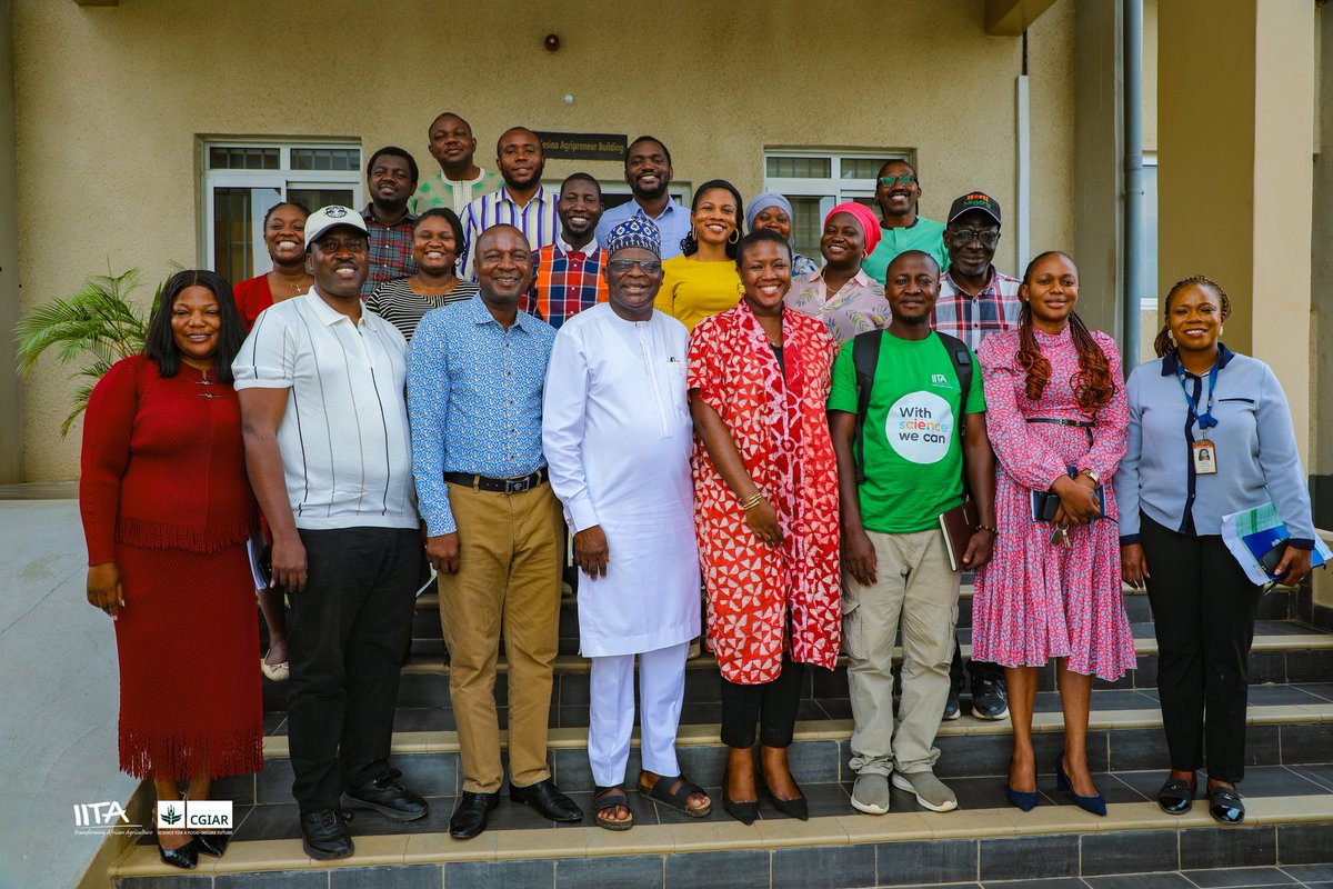 IITAYOUTHAGRIP's tweet image. Big opportunity for Plateau #youths!

We hosted a delegation from @PLSGov led by Dr. Haggai Gutap to explore collaboration in training #youngpeople, especially in #potato production &amp;amp; #valueaddition.

Stronger partnerships. Greater impact.

#YouthInAgribusiness #IITAPartnerships