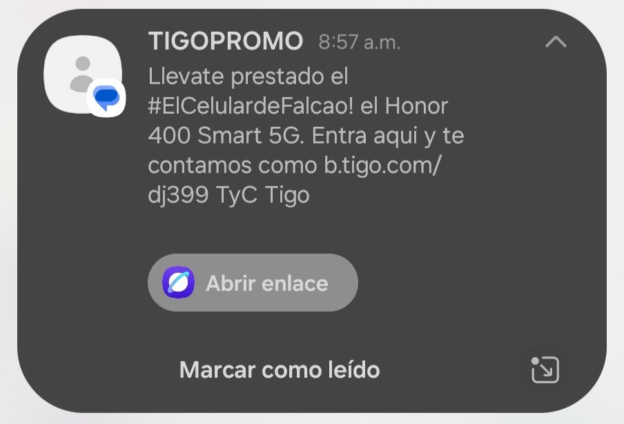 lauriforero's tweet photo. @Tigo_Colombia  porque quiero tomar prestado el celular de falcao cuando tengo un fold de samsung y claramente le da 3 vueltas a un honor... necesitamos  segmentar nuestras bases amiguitos 😒 https://t.co/D3S9iNuCmr