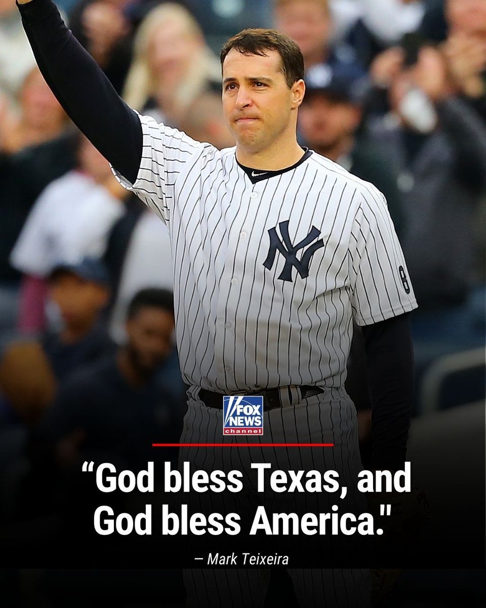 FoxNews's tweet photo. HOME RUN: Former MLB star and Trump-backed candidate Mark Teixeira slides into a Republican primary victory, securing 61% of the vote to succeed GOP Rep. Chip Roy in southwest Texas.

"We’re going to run a strong race and win big in November, then hit the ground running to fight for Texas families," Teixeira said. "Thank you again, TX-21. God bless Texas, and God bless America."