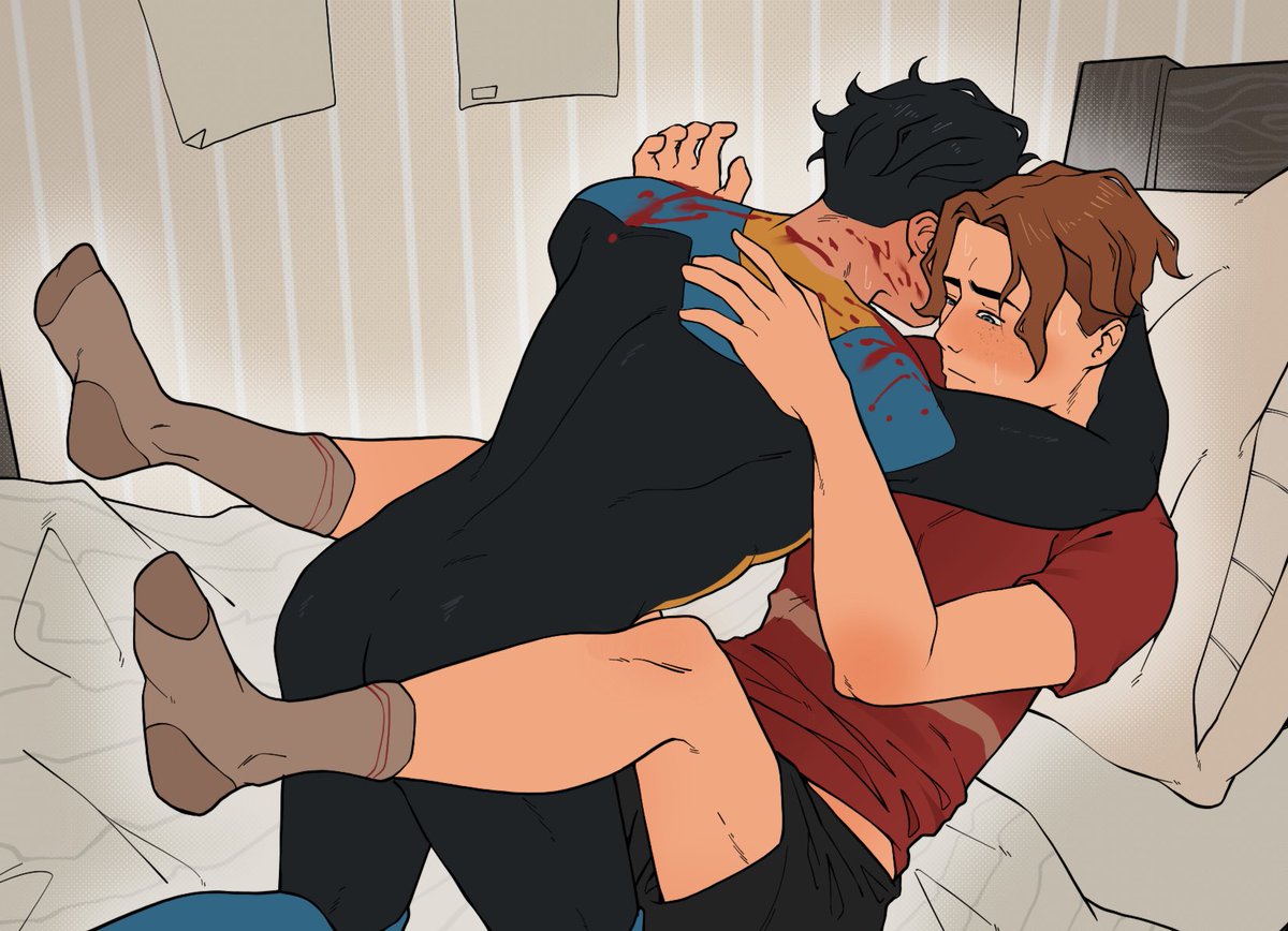 PuufBlush's tweet photo. There’s a reason those two ended up in this situation… 
#invincible #willmark https://t.co/ZwrRr8qTub