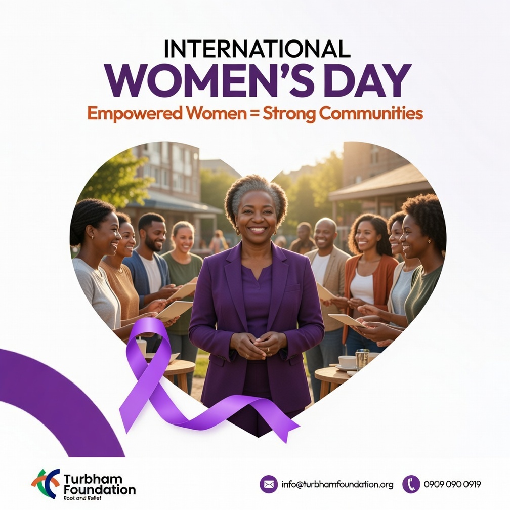 TurbhamFdn's tweet photo. Empowering women is everyone’s responsibility.

And our commitment goes beyond words. It is reflected in every initiative, every outreach, and every life we strive to impact.

When women rise, communities thrive.

Happy International Women’s Day 💜

#WomensDay #IWD2026 https://t.co/RO2jIv9OSD