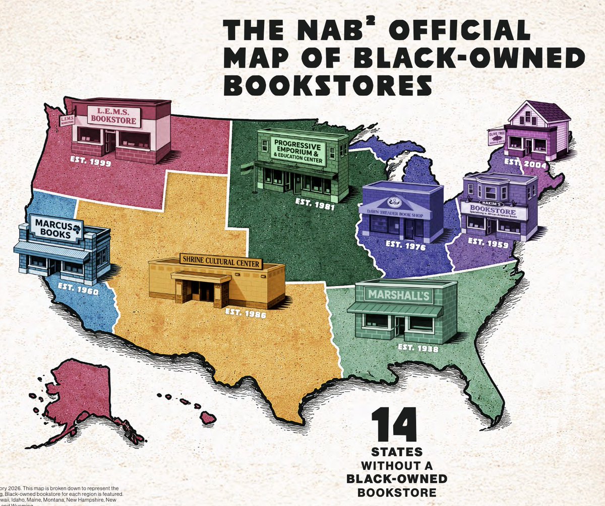 There has never been an official, comprehensive record of Black-owned bookstores across the United States — until now whatimreading.net/p/black-owned-…