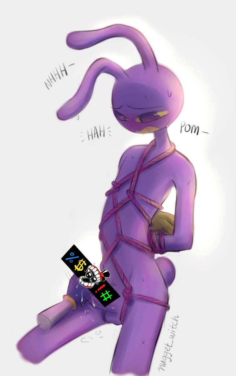 nugget_witch's tweet photo. shibari Jax, who's next? 😏
#funnybunny #genitalcircus #tadcnsfw https://t.co/qIakeGVhJE