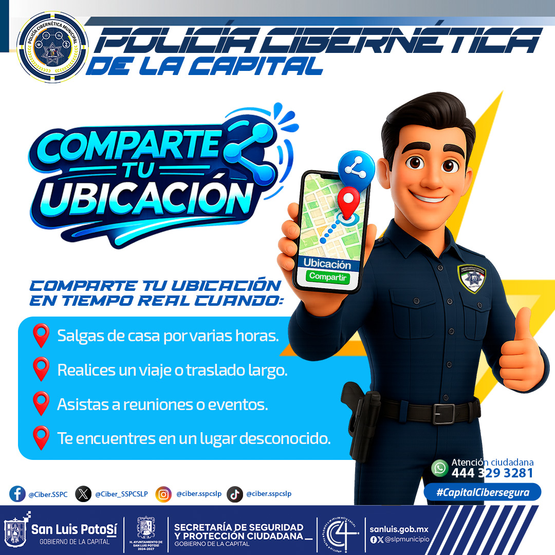 Policía Cibernética Municipal SSPC SLP tweet media