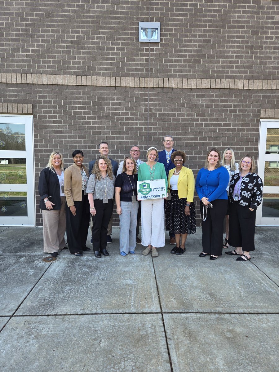 UCPSNC's tweet photo. 👏 We are thrilled to announce Laikyn Tyson from @PoplinESNC is a top 5 finalist for 2026-2027 #UCPS Beginning Teacher of the Year. Congrats! 🎉 @AGHoulihan https://t.co/qtDIryNh84