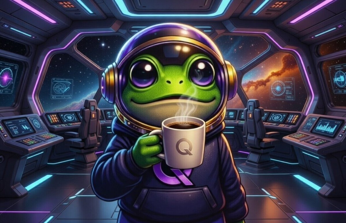 Quantara_Meme's tweet photo. GM! 🐸🦎
☕ + $QNT = fuel for a moonshot
The astronaut Quantaras have already approved the blend. Countdown is on... RT if you want to board! 🌌🫖 #QNT #Bitcoin https://t.co/SDpkwNg3wf
