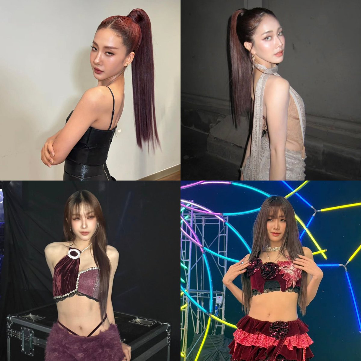 ลุคเพื่อนในวงที่ใช้งานได้จริงมาก งานเดี่ยวชีแปะมือสลับตัวกันได้ง่ายๆเหมือนยูกับมีได้เลยอ่ะ