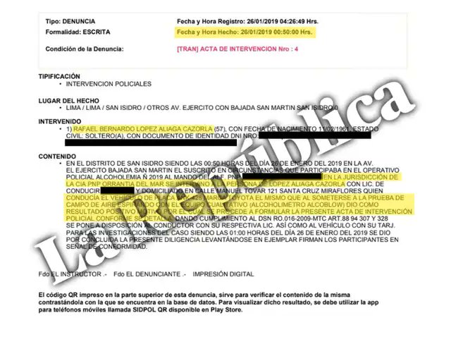 López Aliaga niega que lo intervinieron por conducir su vehículo bajo los efectos del alcohol, pero la Comisaría de Orrantia del Mar confirma que dio positivo en prueba de alcoholemia.

larepublica.pe/politica/2026/…