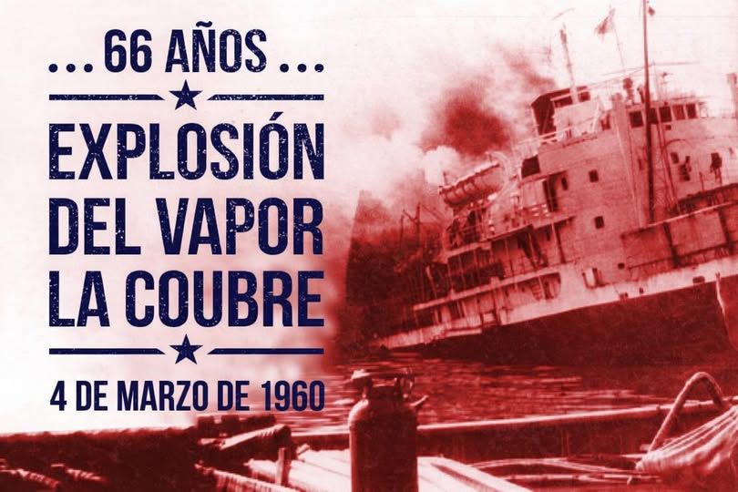 Explosión del vapor La Coubre el 4 de marzo de 1960, el mundo escuchó por primera vez el juramento de ¡Patria o Muerte!, de boca del #Comandante en Jefe #FidelCastro con la seguridad de que Cuba jamás se acobardará y la convicción de vencer.
#Por100preFidel
#PatriaOMuerte