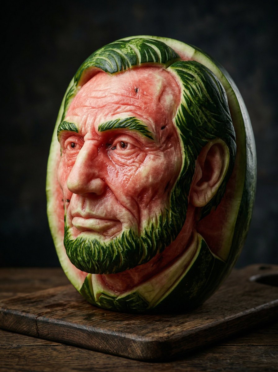Fruit carving examples