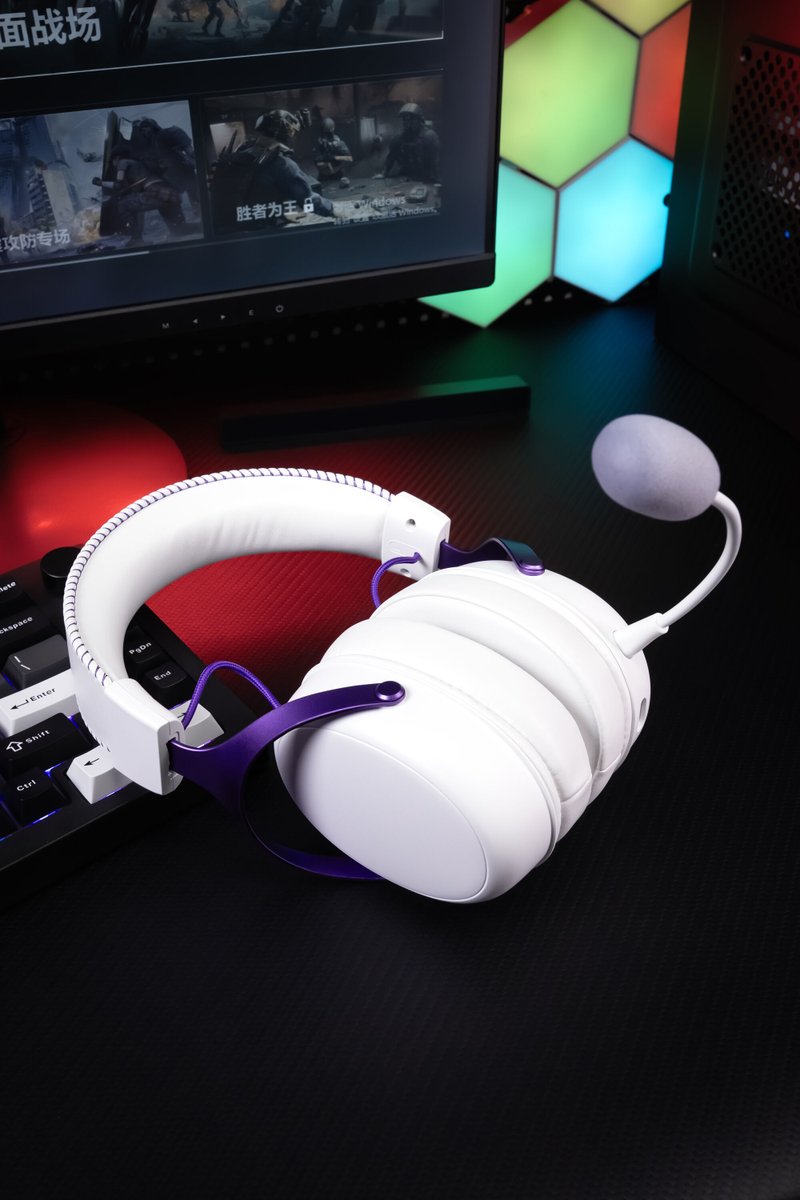 Just landed. 🎧

Akko Verge S9 Ultra gaming headset packs a massive 53mm N52 magnet driver with 64Ω high-impedance for studio-grade precision. Even with a 2000mAh battery under the hood, it stays ultralight at just 270g.

High-fidelity audio, zero-gravity feel.
