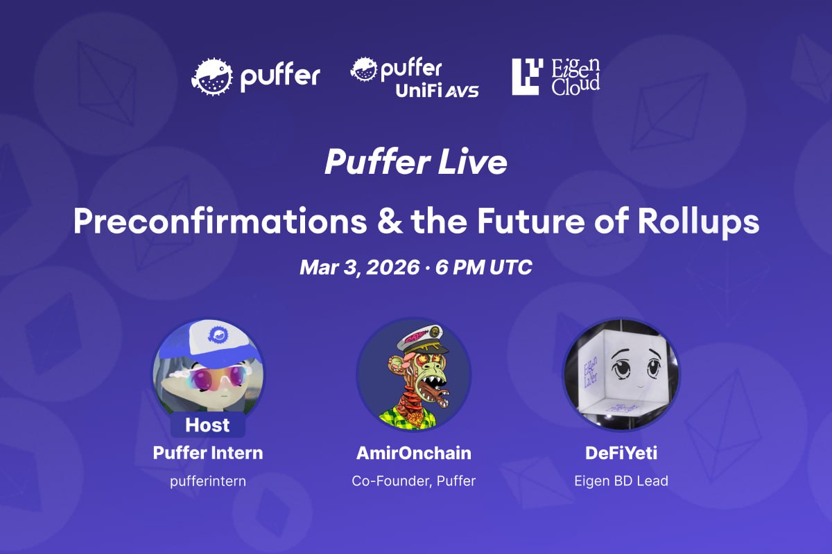 Puffer Finance 🐡 tweet media