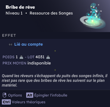 SandJack_'s tweet photo. @DOFUSfr Bonjour, est-il possible de régler le problème concernant les bribes de rêves qui ont maintenant du "poid" ? Vous n'êtes pas sans savoir qu'il y a des récompenses à 20K voir 40k bribes, j'ai un doute sur le fait qu'il soit possible d'avoir 40 000 pods sur son personnage. https://t.co/jjyvXMQsTa