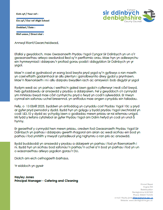 Prestatyn High tweet media