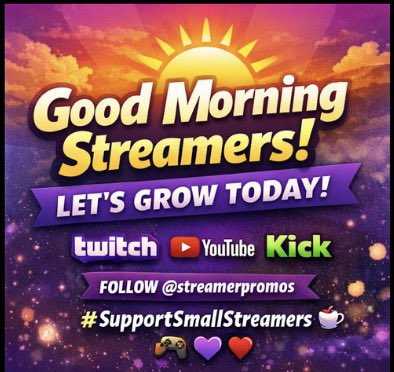 StreamerBPromos's tweet image. Midweek already 🚀

Consistency beats motivation.

Streamers &amp;amp; Graphic Designers — drop your link or portfolio below and tell us what you’re working on today.

Let’s keep pushing.

#MidweekGrind #StreamerSupport #GraphicDesignCommunity #ContentCreators #StreamerBPromos